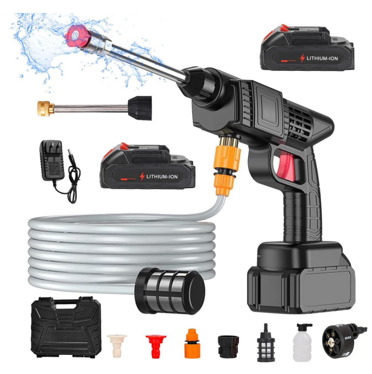💥 Hidrolavadora Inalámbrica PowerJet 6 Chorros