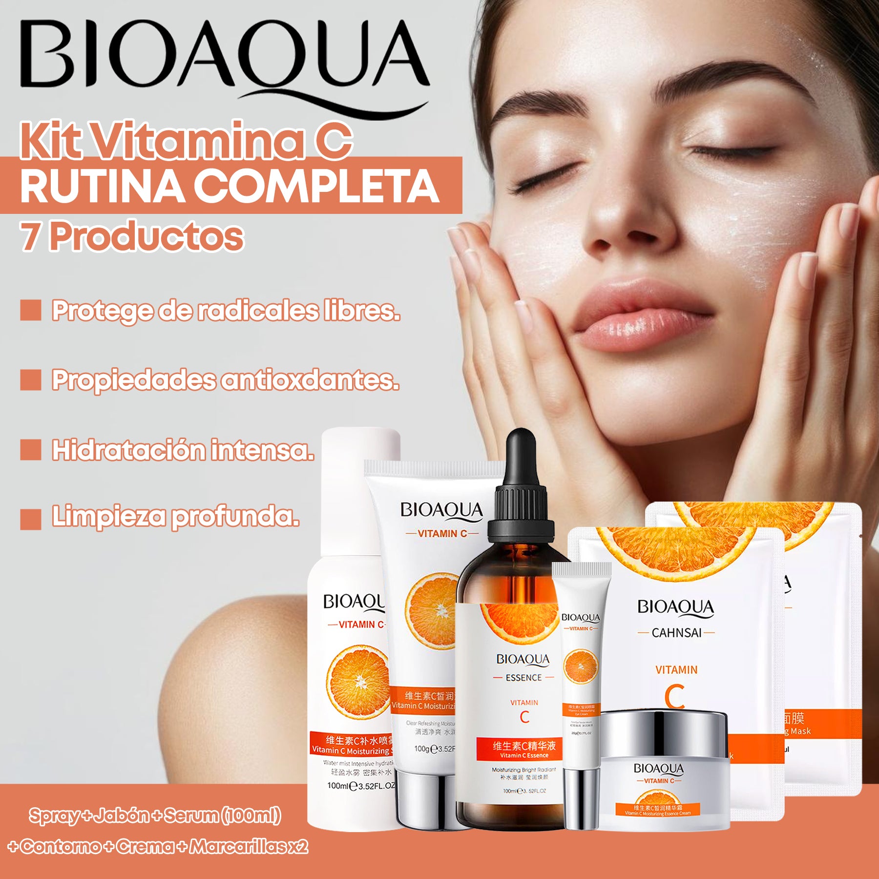 🍊 COMBO VITAMINA C X 7 PRODUCTOS 🍊